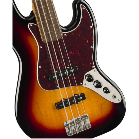Fender Squier Classic Vibe '60s Jazz Bass Fretless - Sunburst -