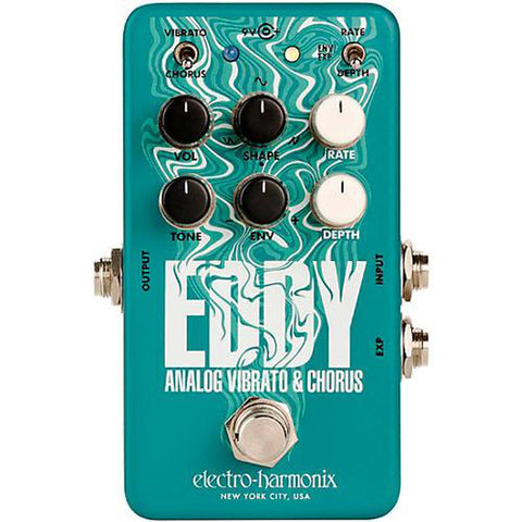 Electro-Harmonix Eddy Analog Vibrato and Chorus Pedal -