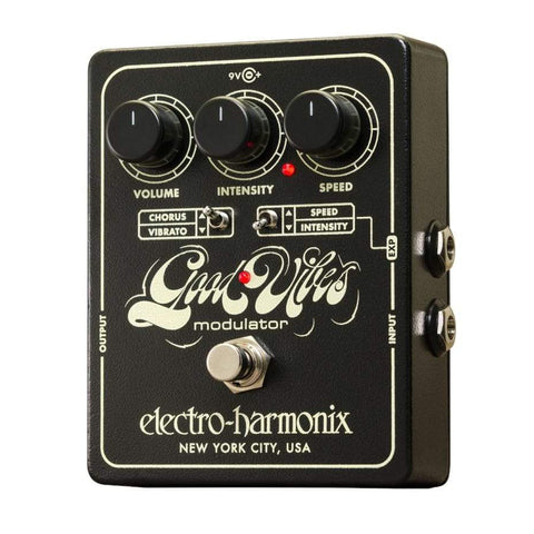 Electro-Harmonix Good Vibes Analog Modulator Pedal -