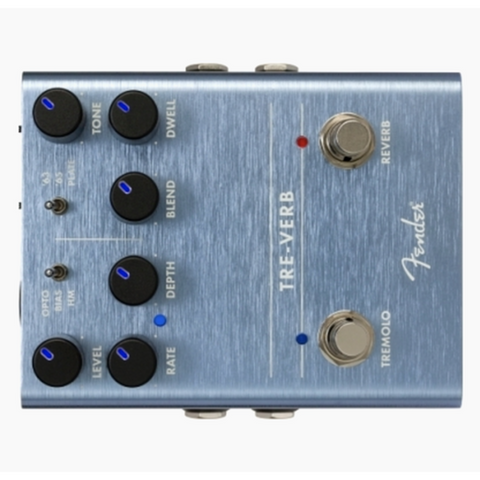Fender Tre-verb Tremolo/Reverb Pedal -
