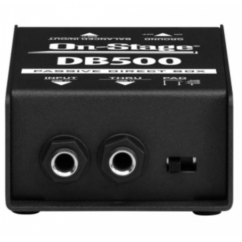 On Stage DB500 Passive DI Box -
