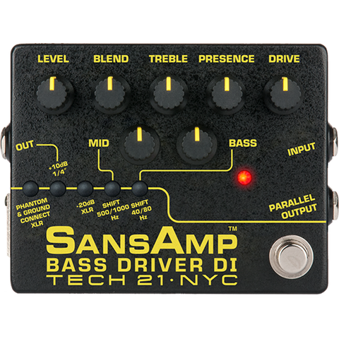 Tech 21 Sans Amp Bass Driver DI -