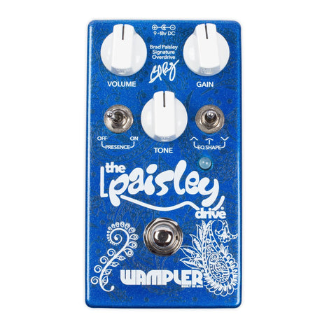 Wampler Paisley Drive Overdrive Pedal -