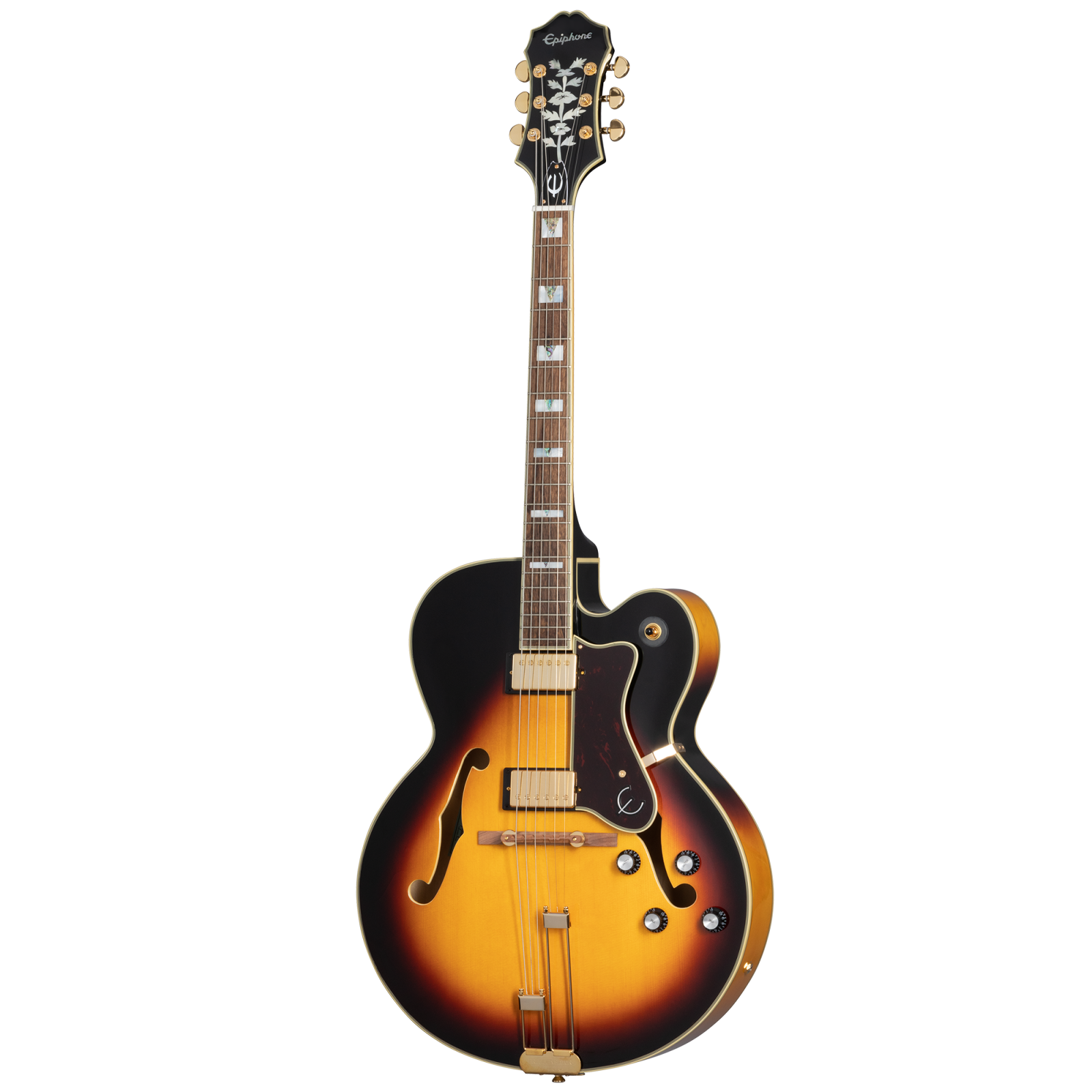 Epiphone Broadway - Vintage Sunburst – Grayson's Tunetown Epiphone Broadway - Vintage Sunburst – Grayson's Tunetown