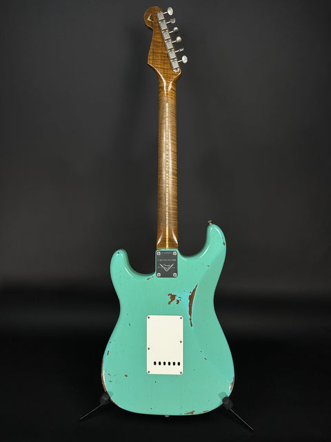 2018 Fender Custom Shop Limited Edition Roast Tomatillo Stratocaster - Aged Seafoam Green -