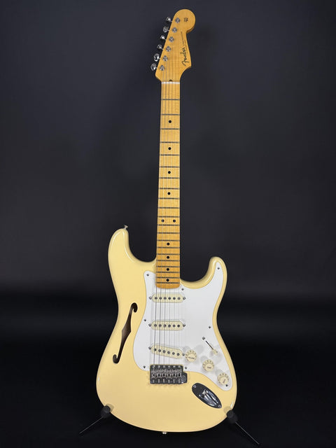 2019 Fender Eric Johnson Signature Thinline Stratocaster - Vintage White -