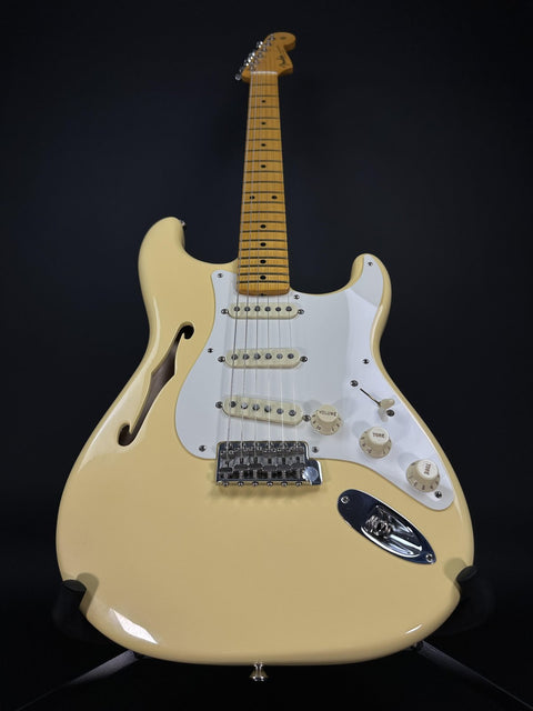 2019 Fender Eric Johnson Signature Thinline Stratocaster - Vintage White -