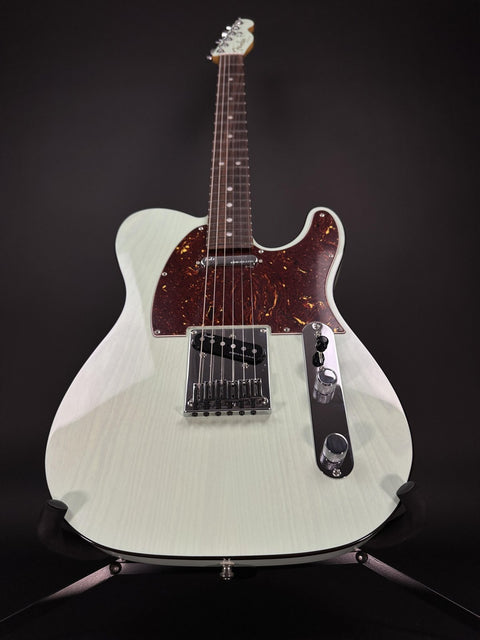 2023 Fender 75th Anniversary Ultra Luxe Telecaster Transparent - Surf Green -