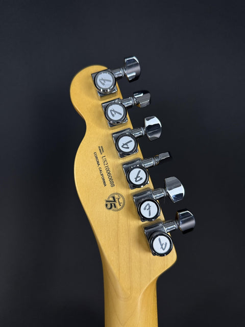2023 Fender 75th Anniversary Ultra Luxe Telecaster Transparent - Surf Green -