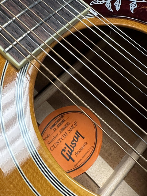2012 Gibson Custom Shop Hummingbird -12-String - Heritage Cherry Sunburst -