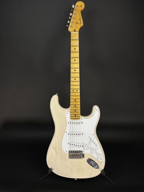 2018 Fender Custom Shop Eric Clapton Signature Stratocaster Journeyman Relic - Aged White Blonde -