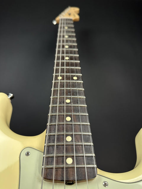 2014 Fender Kenny Wayne Shephard Stratocaster - Arctic White w/ Cross Graphic -