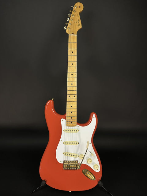 2017 Fender Limited Edition 50s Stratocaster - Fiesta Red Gold Hardware -