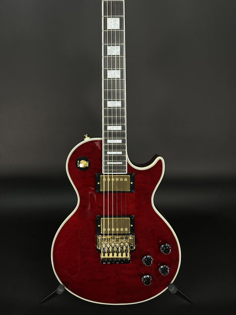 2023 Epiphone Alex Lifeson Les Paul Axcess - Wine Red -