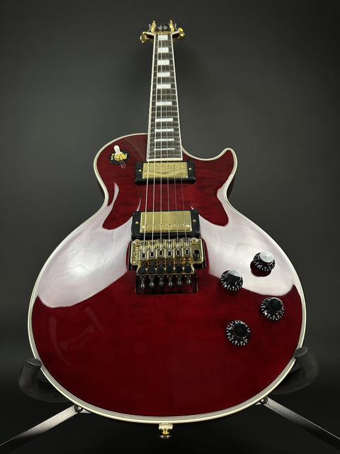 2023 Epiphone Alex Lifeson Les Paul Axcess - Wine Red -