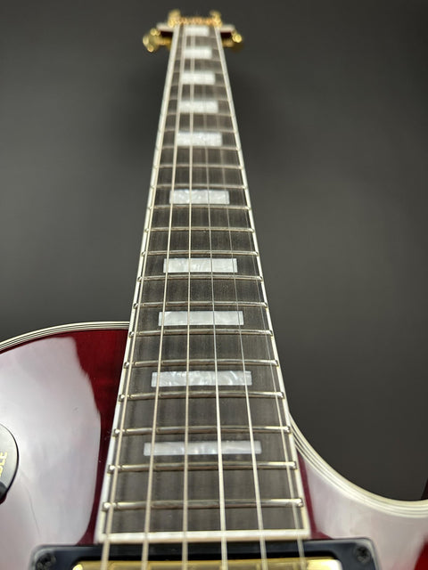 2023 Epiphone Alex Lifeson Les Paul Axcess - Wine Red -