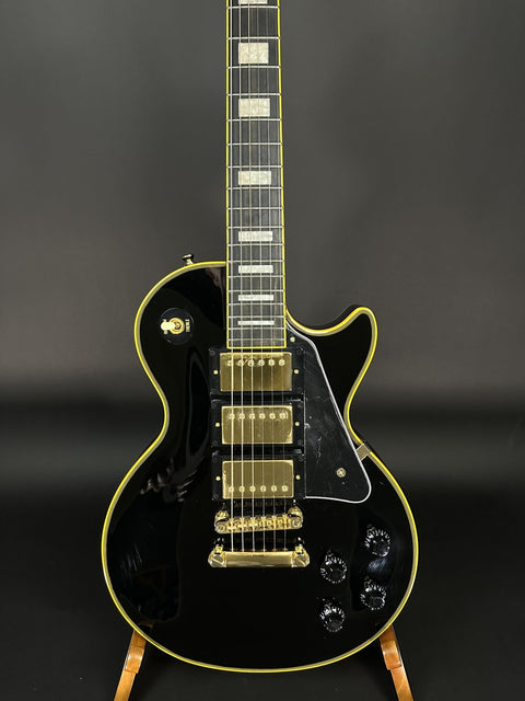 2020 Epiphone Joe Bonamassa Black Beauty Les Paul Custom - Ebony -
