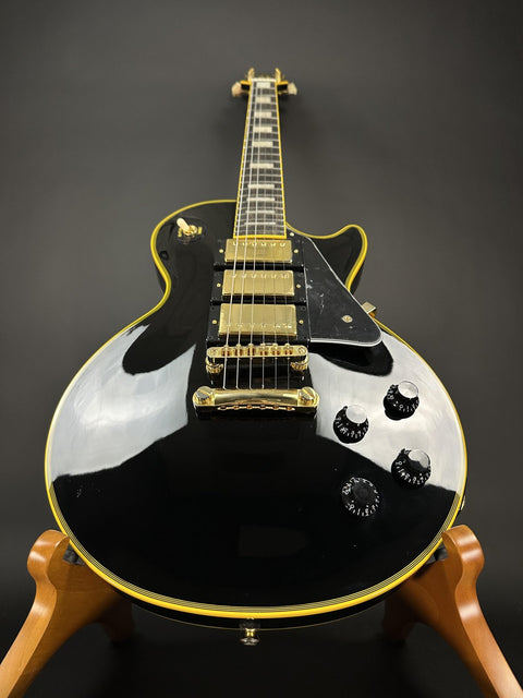 2020 Epiphone Joe Bonamassa Black Beauty Les Paul Custom - Ebony -