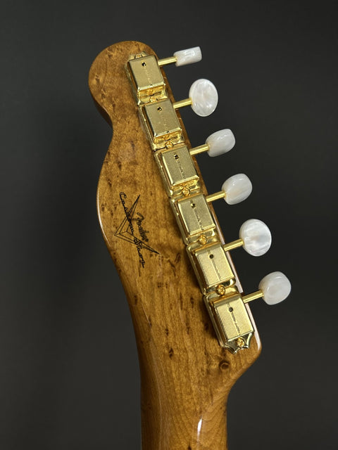 Fender Custom Shop Custom Telecaster NOS Painted Headcap - Black -