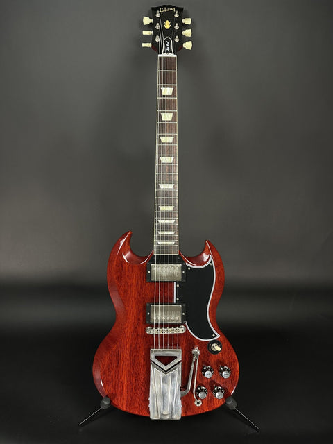 2021 Gibson Custom 60th Anniversary 1961 Les Paul SG Standard w/ Sideways Vibrola - Vintage Cherry -
