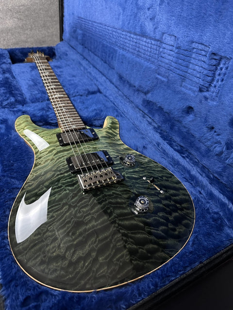 2020 PRS Wood Library Custom 24 Fatback Limited Trampas Green Fade -