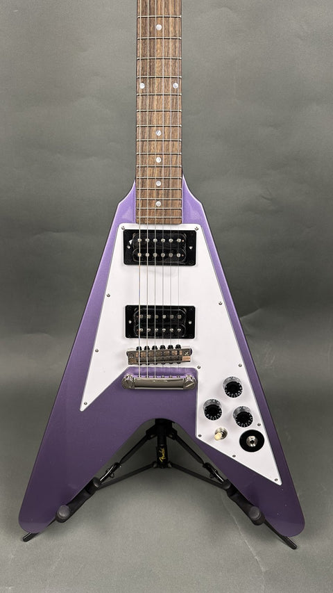 Epiphone Kirk Hammett 1979 Flying V - Purple Metallic -