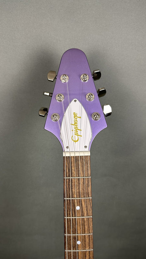 Epiphone Kirk Hammett 1979 Flying V - Purple Metallic -