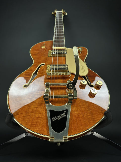 Gretsch Electromatic Limited Broadkaster Junior Flame Okoume - Roundup Orange -