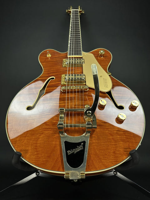 Gretsch Electromatic Limited Broadkaster Flame Okoume - Roundup Orange -