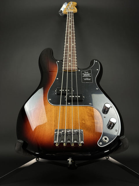 Fender Player II Precision Bass - 3-Color Sunburst w/ Rosewood Fingerboard -