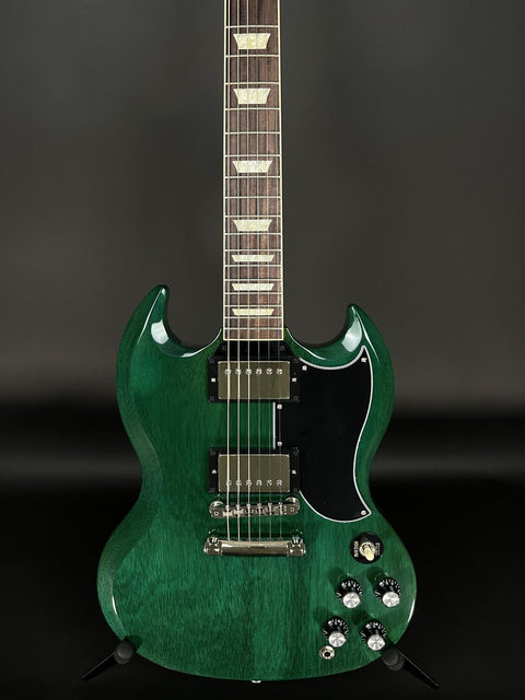 Gibson SG Standard '61 Stop Bar Translucent Teal -