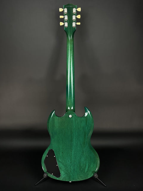 Gibson SG Standard '61 Stop Bar Translucent Teal -