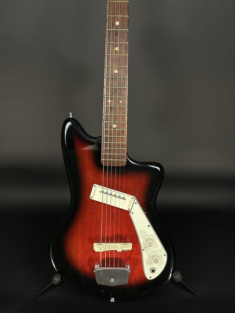 1960s Bradford Single Pickup Solid Body - Red Burst -