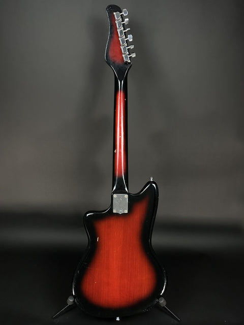 1960s Bradford Single Pickup Solid Body - Red Burst -