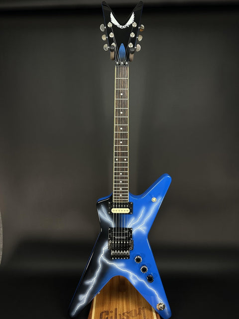 2017 Dean Dimebag "Dean From Hell" Blue Lightning -