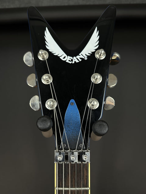 2017 Dean Dimebag "Dean From Hell" Blue Lightning -