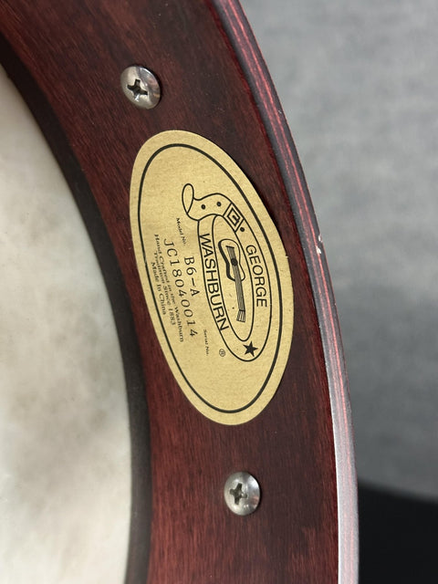 2018 Washburn Americana B6 Six-String Open Back Banjo -