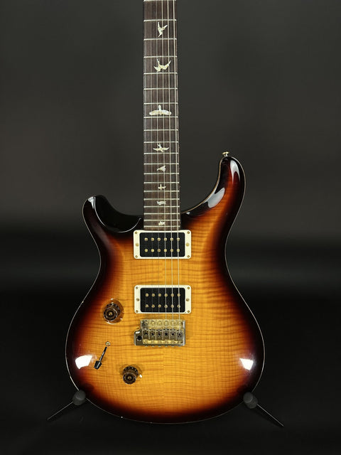 2012 PRS Custom 24 Left-Handed 10 Top - 3-Tone Sunburst -