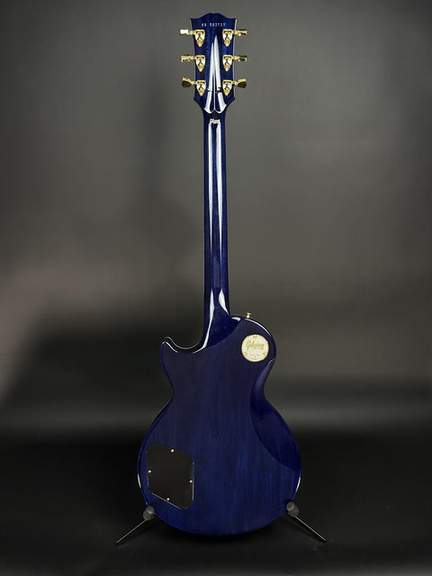 Gibson Custom M2M Les Paul Axcess Custom Figured - Cobalt Burst w/ Gold Hardware -