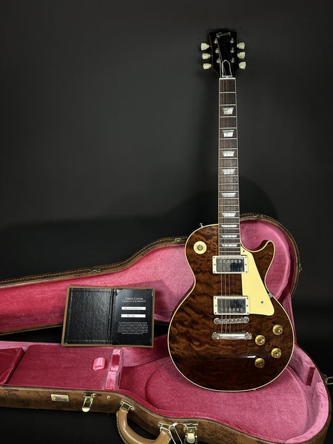 Gibson Custom M2M 1959 Les Paul Standard 3A Quilt Top - Root Beer VOS -