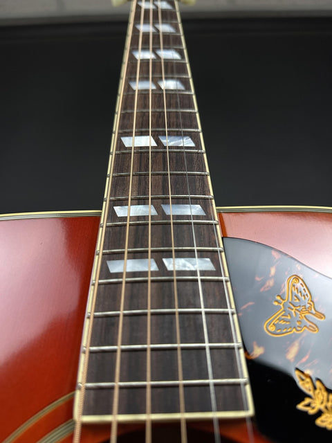 Epiphone Inspired By Gibson Custom 1960 Hummingbird Reissue - Heritage Cherry Sunburst -