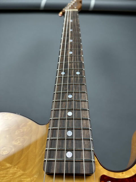 Fender Custom Shop Artisan Collection Maple Burl Telecaster - Aged Natural -
