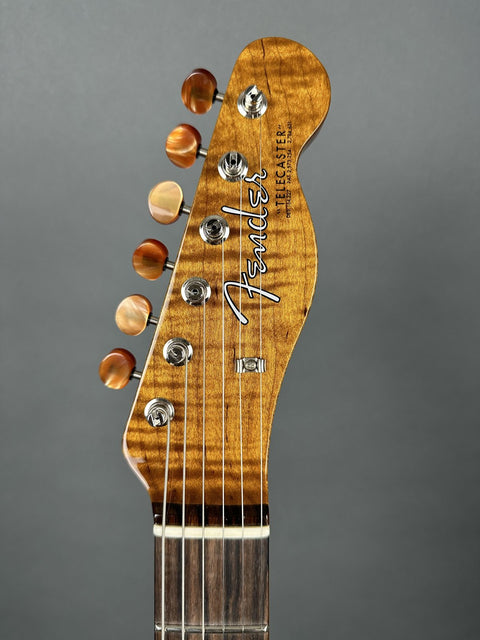 Fender Custom Shop Artisan Collection Maple Burl Telecaster - Aged Natural -
