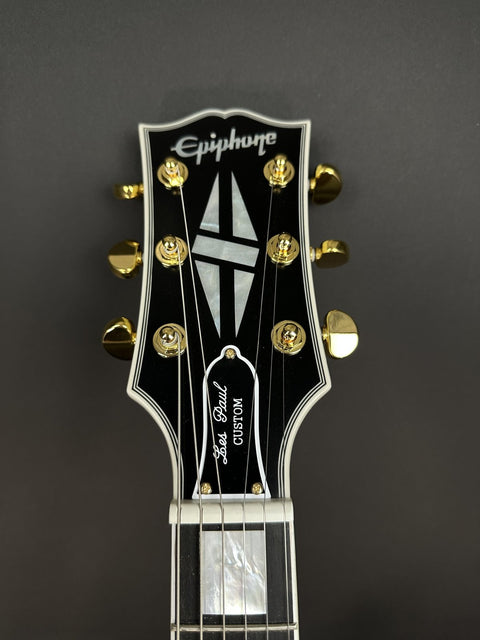 Epiphone Inspired By Gibson 1963 Les Paul SG Custom With Maestro Vibrola - Classic White -