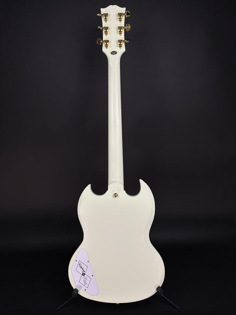 Epiphone Inspired By Gibson 1963 Les Paul SG Custom With Maestro Vibrola - Classic White -