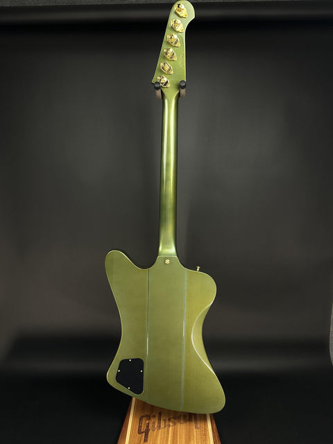 Gibson Custom M2M 1963 Firebird V w/ Maestro Vibrola - Verdoro Green over Pelham Blue Gold Hardware -