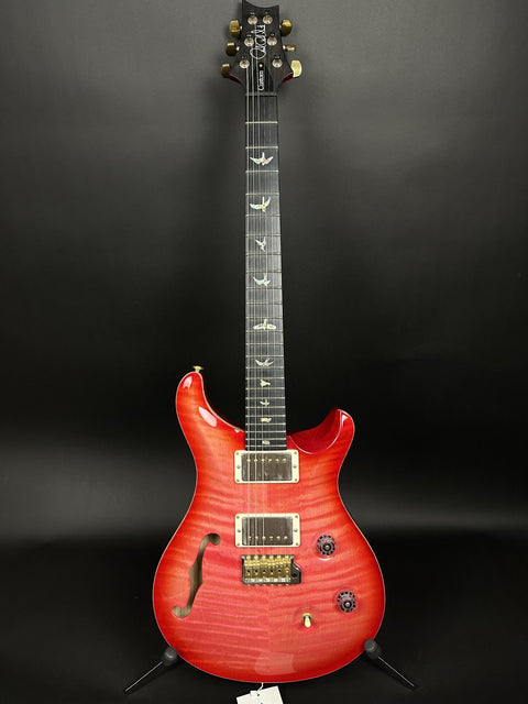 2018 PRS Wood Library Custom 24 Semi-Hollow - Bonnie Pink -