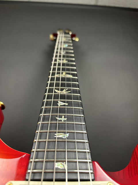 2018 PRS Wood Library Custom 24 Semi-Hollow - Bonnie Pink -