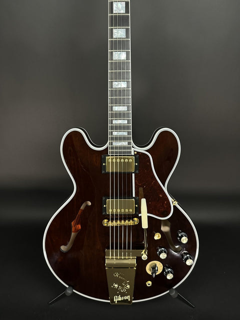 Gibson Custom M2M 1959 ES-355 Reissue - Walnut Varitone Maestro Gold Hardware -