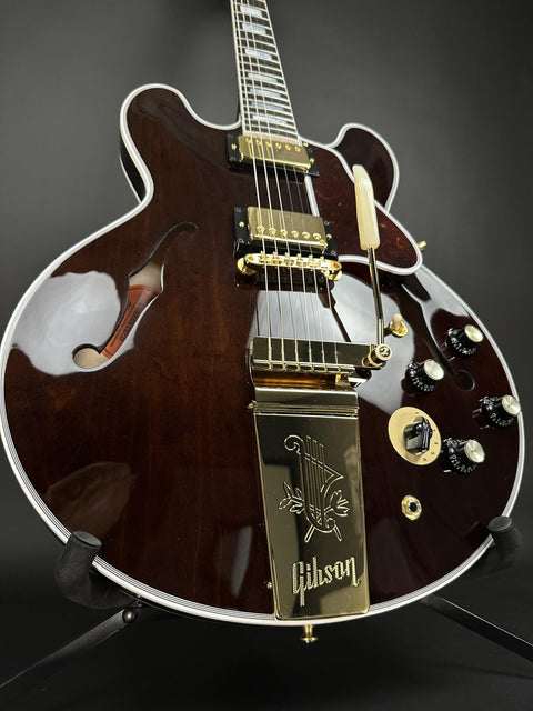 Gibson Custom M2M 1959 ES-355 Reissue - Walnut Varitone Maestro Gold Hardware -
